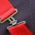 HyCONIC Fleece Rug - Charcoal/Red additional 4