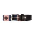 Hy Equestrian Elevate Polo Belt - Pink/Navy/Green - Large/X Large additional 1