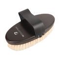 Hy Equestrian Deluxe Goat Hair Wooden Body Brush - Dark Brown additional 2