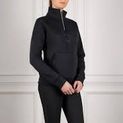 Coldstream Hamilton Sparkle Quarter Zip Black additional 3