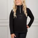 Coldstream Next Generation Hamilton Sparkle Quarter Zip Black additional 1