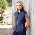 Hy Equestrian Elevate Allure Gilet Navy/Gun Metal Grey additional 5