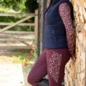 Hy Equestrian Elevate Heritage Riding Tights Berry additional 7