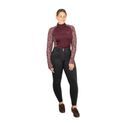 Hy Equestrian Elevate Style Denim Breeches Black additional 3