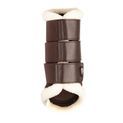 Proreaction Performance Air Mesh Brushing Boots By Hy Equestrian Brown additional 2