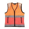 Reflector Two Tone Warning Tabard By Hy Equestrian - 10Mph/2 Metres Orange/Pink additional 1