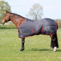 HyCONIC 100g Stable Rug - Charcoal/Red additional 4