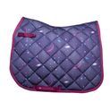 Hy Equestrian Out of this World Saddle Pad - NAVY/MAGENTA additional 1