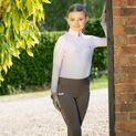 Lucky Pony Riding Tights by Little Rider - GREY/PINK additional 4