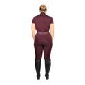 Hy Equestrian Elevate Allure Riding Tights - Berry additional 3
