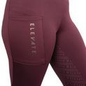 Hy Equestrian Elevate Allure Riding Tights - Berry additional 4