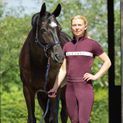 Hy Equestrian Elevate Allure Riding Tights - Berry additional 7