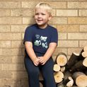 I Dig It Collection T-Shirt by Little Knight - Navy additional 4