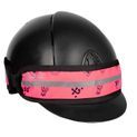 Reflector Thelwell Collection Elasticated Pattern Hat Band by Hy Equestrian additional 1