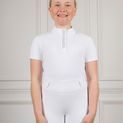 Coldstream Next Generation Clarilaw Diamante Show Shirt - White additional 3