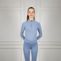 Coldstream Next Generation Jedburgh Long Sleeve Base Layer - Maya Blue additional 2