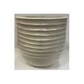 Kaemingk Jamie Plastic Round Planter Off White additional 3
