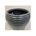 Kaemingk Jamie Plastic Round Planter Grey additional 2