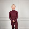 Coldstream Next Generation Cairncross Long Sleeve Base Layer - Windsor Wine additional 3