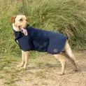 Benji &amp; Flo Classic Drying Dog Robe - Navy additional 3
