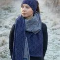 Coldstream Morham Knit Scarf - Navy additional 6