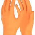 Kerbl Nitrile Disposable Glove X-Grip Orange (50 pcs) additional 1