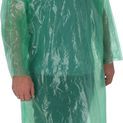 Disposable Coat PE, 20 pc, green, additional 1