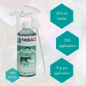 NoBACZ Navel Solution 500ml additional 2