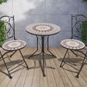 Pagoda Ceramic Mosaic Bistro Set additional 1