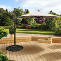Pagoda 3m Deluxe Overhanging Parasol additional 1