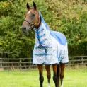 DefenceX Shield Quagga System Fly Rug - Blue/White additional 2