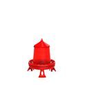 Poultry Feeder Plastic W/Legs Red additional 2