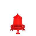 Poultry Feeder Plastic W/Legs Red additional 3