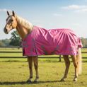 W-Horse Whr1 0g Standard Turnout Rug Pink/Grey additional 3