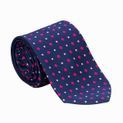 Supreme Products Show Tie - Navy/Pink Diamonds additional 3