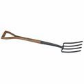 Draper 14304 Carbon Steel Border Fork with Ash Handle additional 1