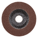 Sealey FD115120E Flap Disc Aluminium Oxide Ø115mm Ø22mm Bore 120Grit additional 3