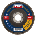 Sealey FD115120E Flap Disc Aluminium Oxide Ø115mm Ø22mm Bore 120Grit additional 2