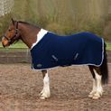 Gallop Premium Jersey Cooler Rug Navy/White/Sky additional 6