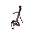Hy Equestrian Propresicce Pelle Crank Leather Bridle Brn/Slv Brown/Silver additional 1