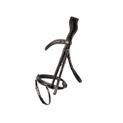 Hy Equestrian Propresicce Pelle Raised Flash Leather Birdle Black/Silver additional 1