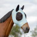 Hy Equestrian Lycra Hello Sunshine Fly Mask Light Blue/Yellow additional 1