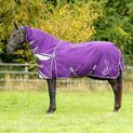 Defencex Shield 300g Turnout Rug With Detachable Neck Purple additional 6