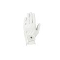 Elevate Luxe Touch Ridinggloves By Hy Equestrian White additional 5