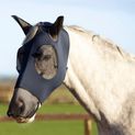 Hy Equestrian Lycra Flex Flymask With Nose Navy additional 3