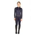 Hy Equestrian Elevate Allure Mizs Riding Tights Navy/R Gold Child Navy/Rose Gold additional 1