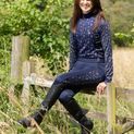 Hy Equestrian Elevate Country Baselayer Navy/Fossil additional 2