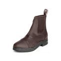 Hy Equestrian Wax Leather Jodhpur Boots Child Brown additional 3