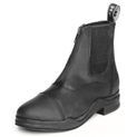 Hy Equestrian Wax Leather Zip Boots Black additional 3