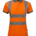 Ewear Recyclable Womens Hi Vis S/S Polo Shirt additional 1